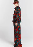 Top | Meadow Bow (Black Multi)