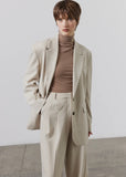 Pant | Ava Wide Leg (Fawn)