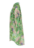 Shirt | Something Borrowed (Green Floral)