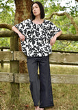 Top | Find Your Bliss (Black/Ivory)