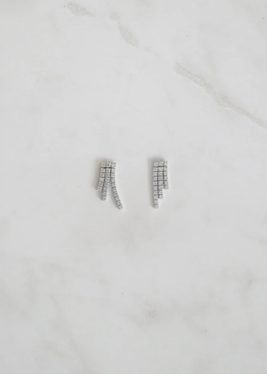 Earrings | Starry Night Sparkle (Silver)