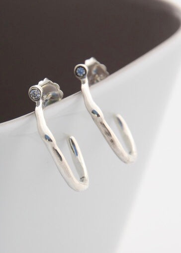 Earrings | Shooting Star Hoops