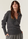 Jumper | Brushed Pure Cashmere (Charcoal)