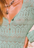 Dress | Siesta Pointelle (Seaform)