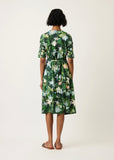 Dress | Terra Short Sleeve Wrap (Garden)