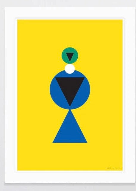 Art Print | Geometric Tui (A4)