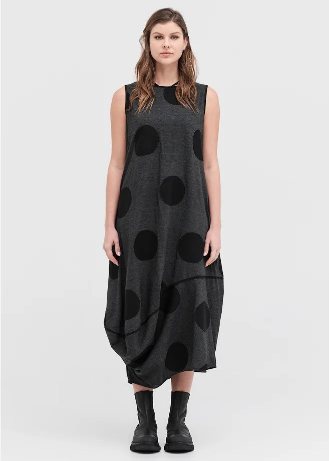 Dress | Division (Black/Grey Spot)