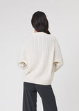 Cardigan | Copenhagen Cable Knit (Ecru)