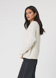 Cardigan | Copenhagen Cable Knit (Ecru)