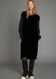 Dress | Frame (Black Velvet)