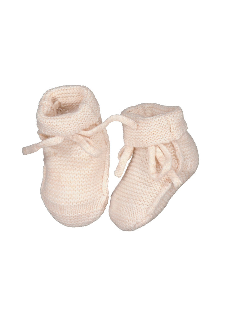Booties | Knit (Ivory Blush)
