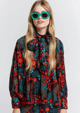 Top | Meadow Bow (Black Multi)