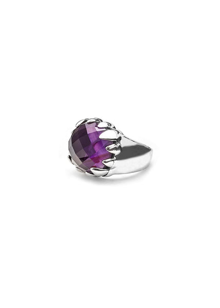Ring | Claw (Silver/Amethyst)