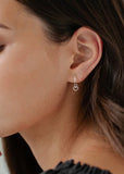 Earrings | Dotty Love Sleepers (Gold)