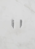 Earrings | Starry Night Chain Studs (Silver)