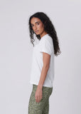 Tee | Half Time V-Neck (Ivory)