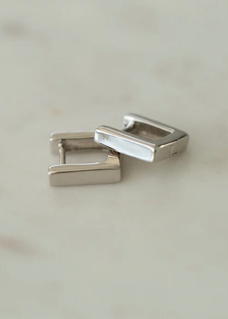 Earrings | So Square (Silver)