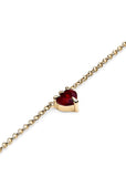 Necklace | Talon (Gold/Garnet