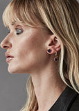 Earring | Love Claw (Gold/Amethyst)