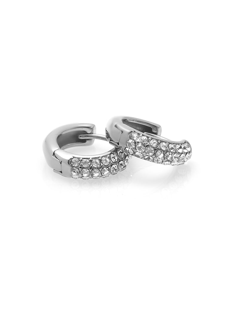 Earrings | Astra Hoop (Silver)