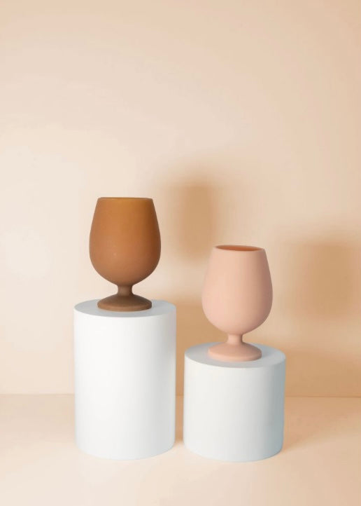 Wine Glasses | Unbreakable (Latte & Donkey)