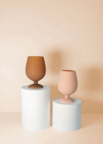 Wine Glasses | Unbreakable (Latte & Donkey)
