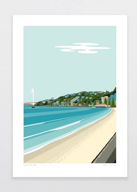 Art Print | Oriental Bay