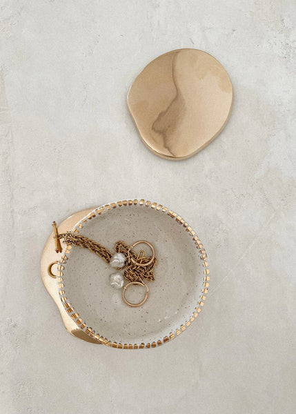 Trinket Dish | Speckled (Gold)