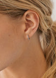 Earring | Mini Rock Huggies (Gold)