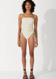 Swimsuit | Shadow Stripe One Piece