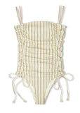 Swimsuit | Shadow Stripe One Piece