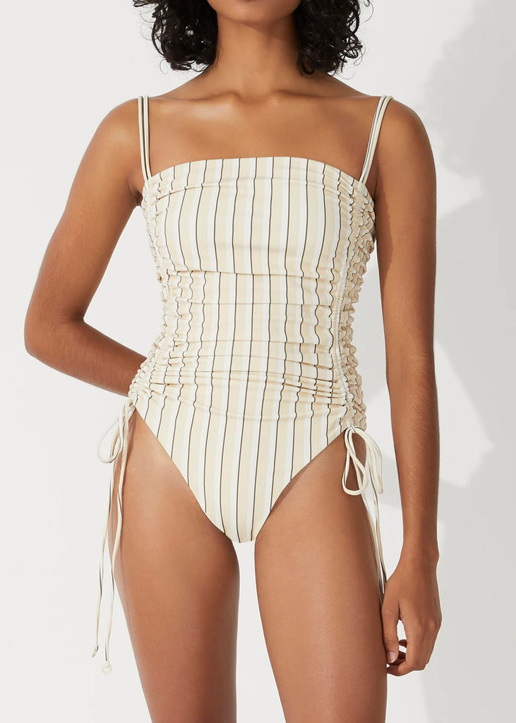 Swimsuit | Shadow Stripe One Piece