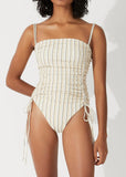 Swimsuit | Shadow Stripe One Piece