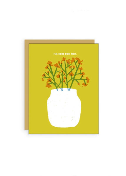 Card | Here For You Flowers