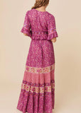 Skirt | Sienna Maxi (Fuchsia)