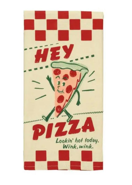 Tea Towel | Hey Pizza