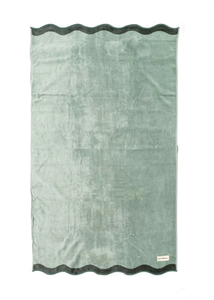 Beach Towel | Riviera Green