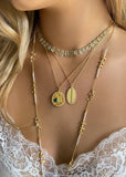 Necklace | Carmen (Green Zircon)