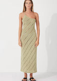 Dress | Olive Lattice Knit