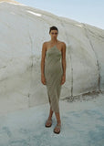 Dress | Olive Lattice Knit