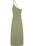 Dress | Olive Lattice Knit