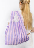 Reusable Bag | Medium (Purples Stripes)