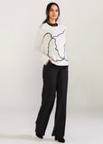 Top | Illustrate (Ivory/Black)