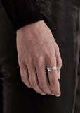 Ring | Stolen Script (Sterling Silver)