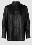 Shirt | Lito Leather (Black)