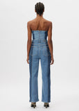 Jeans | Finley GZ Culotte (Washed mid blue)