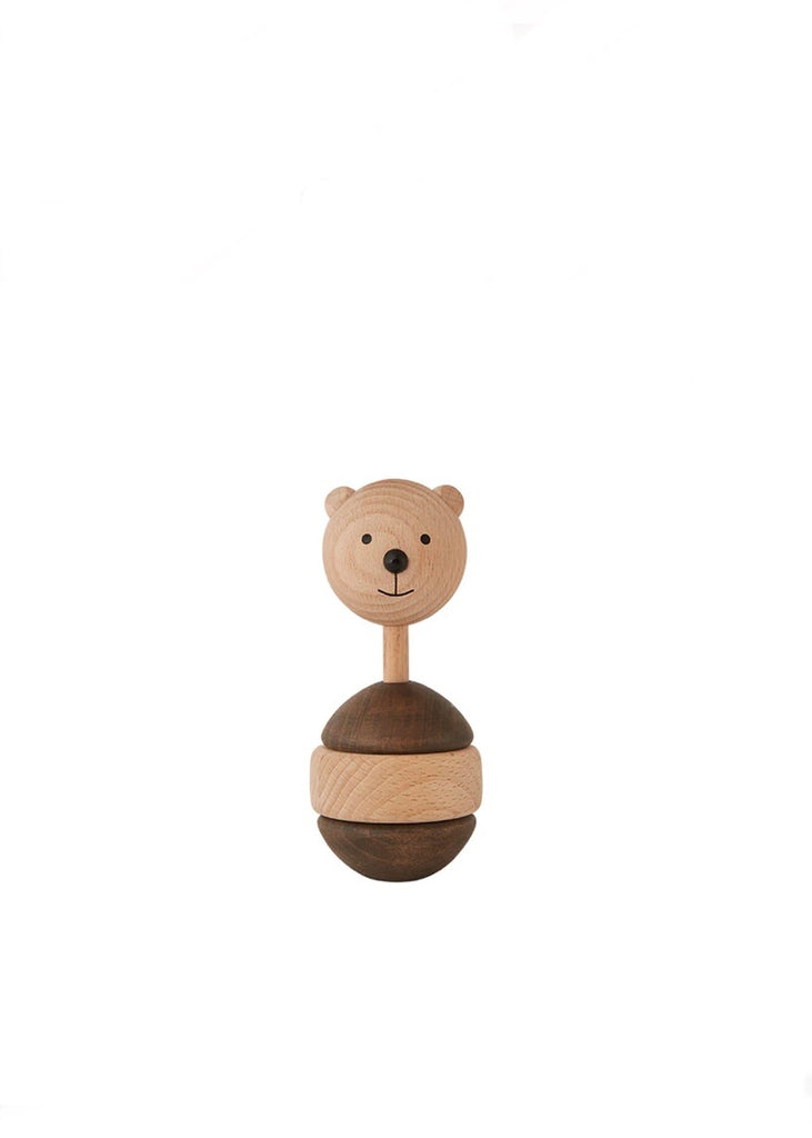 Rattle | Bear (Nature/Dark)