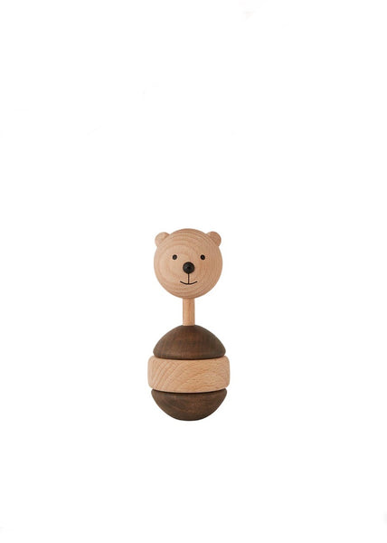 Rattle | Bear (Nature/Dark)