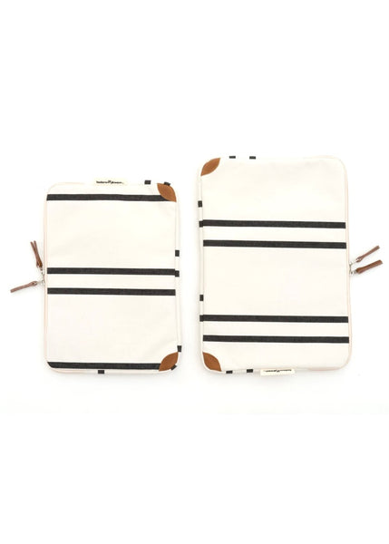 Laptop Sleeve | Black Two Stripe