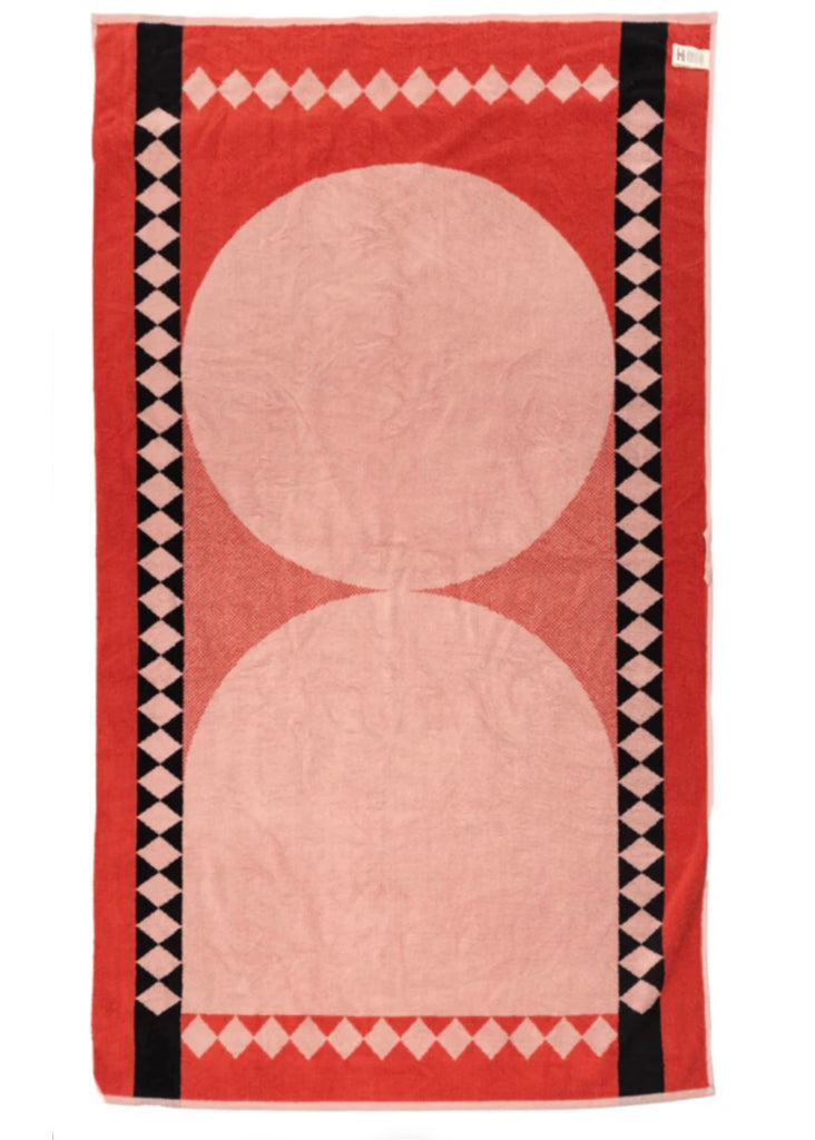 Beach Towel | Diamond Pink